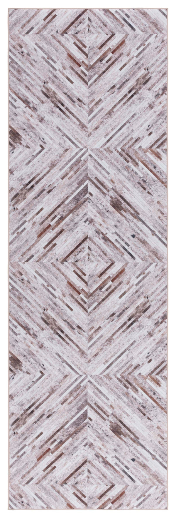 Safavieh Faux Hide 526 M/W S/R Power Loomed  Rug Beige / Brown FAH526A-28