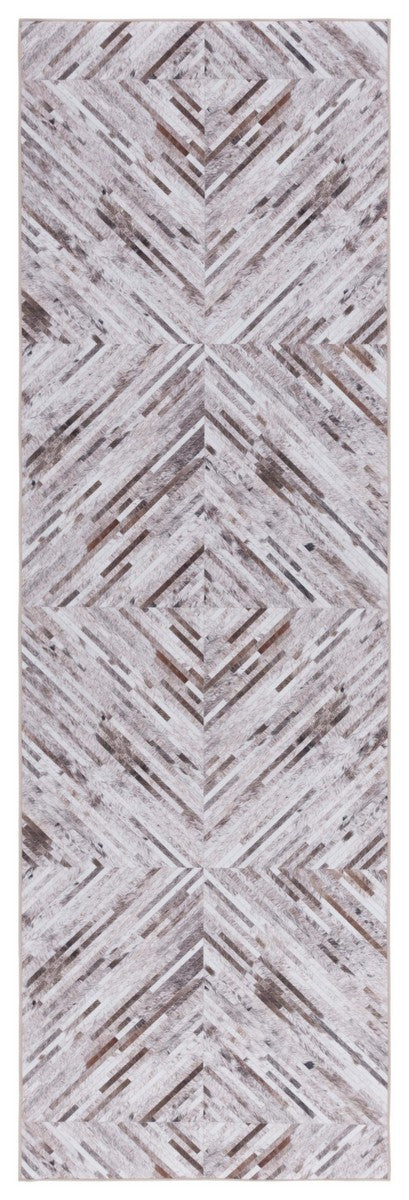 Safavieh Faux Hide 526 M/W S/R Power Loomed  Rug Beige / Brown FAH526A-9