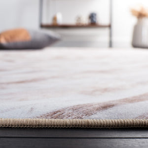 Safavieh Faux Hide 526 M/W S/R Power Loomed  Rug Beige / Brown FAH526A-9