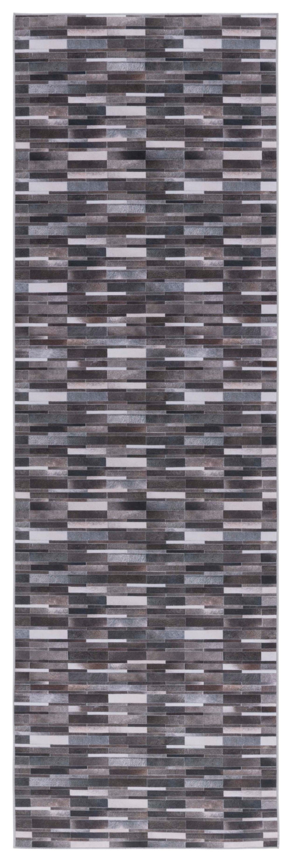 Safavieh Faux Hide 542 M/W S/R Power Loomed  Rug Ivory / Grey FAH542A-28