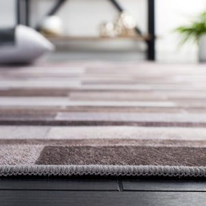 Safavieh Faux Hide 542 M/W S/R Power Loomed  Rug Ivory / Grey FAH542A-5