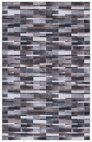 Safavieh Faux Hide 542 M/W S/R Power Loomed  Rug Ivory / Grey FAH542A-5