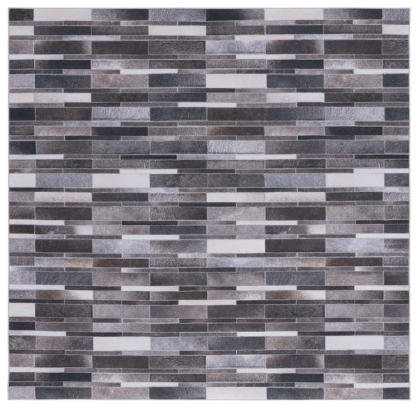 Safavieh Faux Hide 542 M/W S/R Power Loomed  Rug Ivory / Grey FAH542A-9