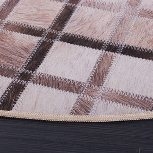 Safavieh Faux Hide 545 M/W S/R Power Loomed  Rug Beige / Brown FAH545A-9