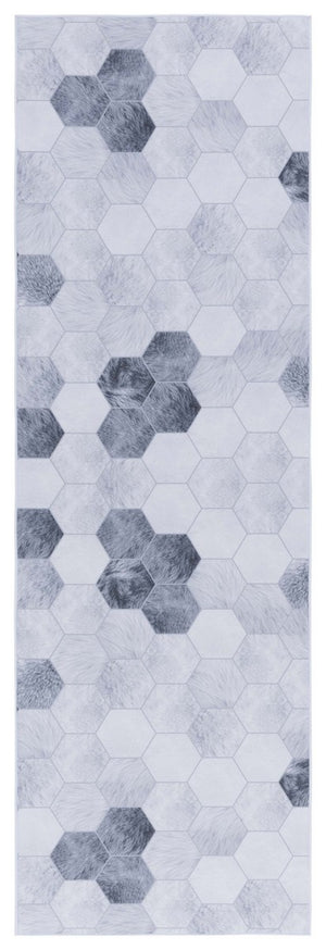 Safavieh Faux Hide 546 M/W S/R Power Loomed  Rug Ivory / Grey FAH546A-9