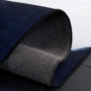 Safavieh Faux Hide 548 M/W S/R Power Loomed  Rug Ivory / Dark Blue FAH548A-9