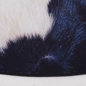 Safavieh Faux Hide 548 M/W S/R Power Loomed  Rug Ivory / Dark Blue FAH548A-6R