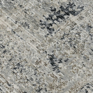 Amer Rugs Fairmont Farmhouse Floral Power-loomed Rug - Timeless Vintage Style For High-traffic Areas Gray Polyester, Polypropylene Fai233411