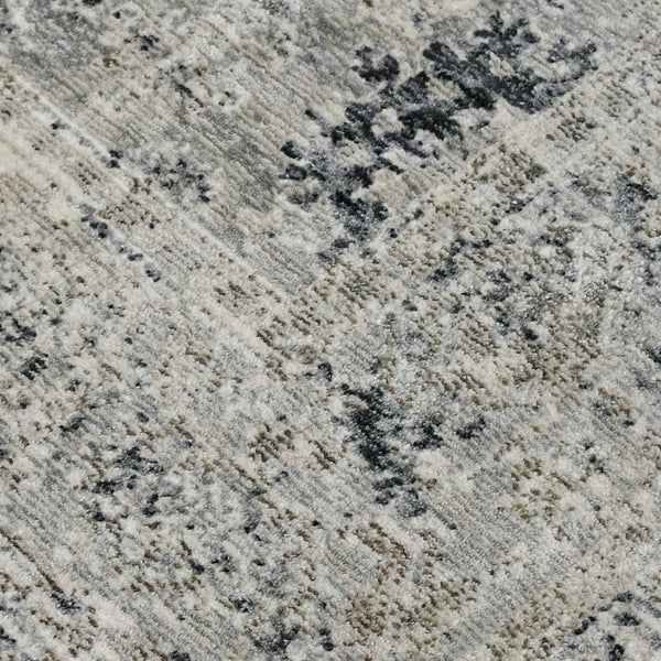 Amer Rugs Fairmont Farmhouse Floral Power-loomed Rug - Timeless Vintage Style For High-traffic Areas Gray Polyester, Polypropylene Fai233411