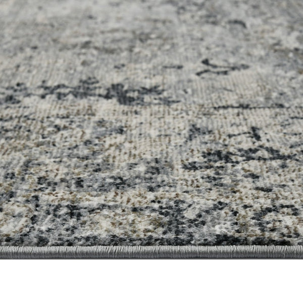Amer Rugs Fairmont Farmhouse Floral Power-loomed Rug - Timeless Vintage Style For High-traffic Areas Gray Polyester, Polypropylene Fai233411