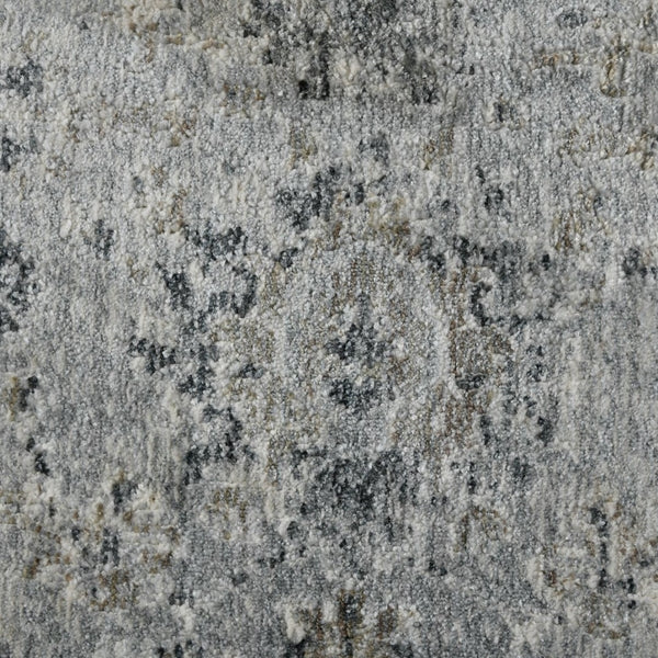 Amer Rugs Fairmont Farmhouse Floral Power-loomed Rug - Timeless Vintage Style For High-traffic Areas Gray Polyester, Polypropylene Fai233411