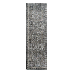 Amer Rugs Fairmont Farmhouse Medallion Power-loom Rug – Vintage Design, Soft & Durable For High-traffic Areas Charcoal Polyester, Polypropylene Fai626710