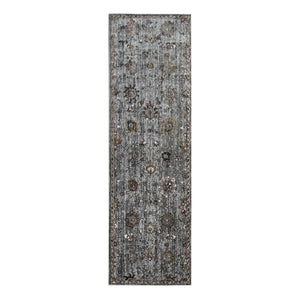 Amer Rugs Fairmont Farmhouse Floral Power-loomed Rug - Timeless Vintage Style For High-traffic Areas Azure Polyester, Polypropylene Fai726710