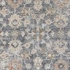 AMER Rugs Fairmont Mella FAI-9 Power-Loomed Machine Made Polyester Transitional Bordered Rug Dark Gray 9'3" x 12'3"
