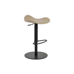 Soho Concept Falcon Piston Half Foot Rest Barstools & Counterstools - Adjustable Heights, Luxurious Fabrics & Styles Black  Soho-concept-dining-chair-08509