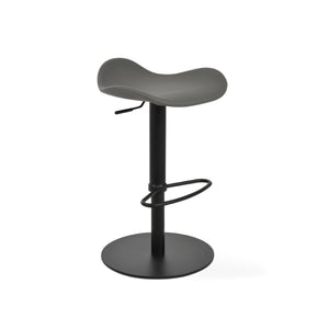 Soho Concept Falcon Adjustable Barstools & Counterstools - Ergonomic Design, Premium Fabrics, 5-10 Year Warranty Black,Grey  Soho-concept-dining-chair-08507