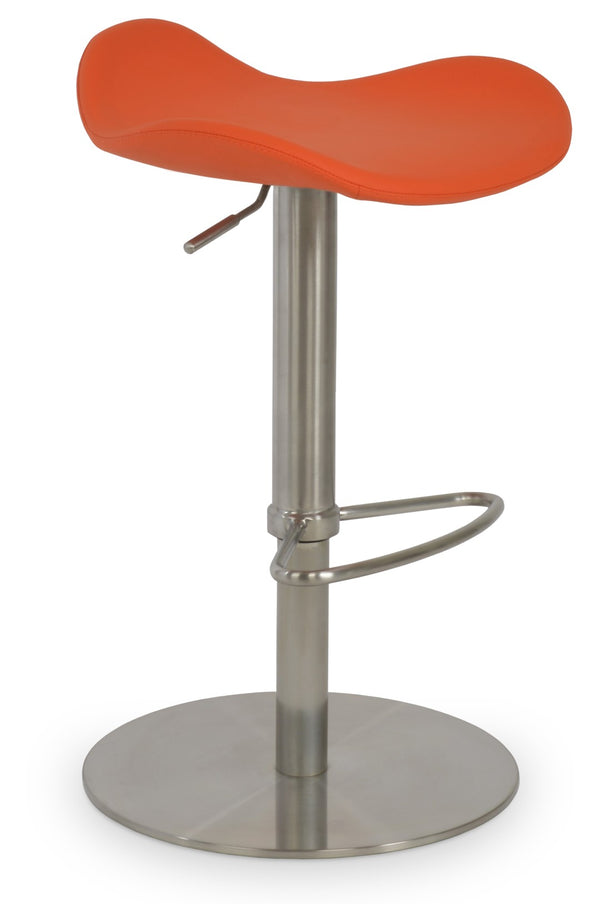 Soho Concept Falcon Piston Barstools & Counterstools - Adjustable, Stylish & Durable With 5-10 Year Guarantees! Orange  Soho-concept-dining-chair-08555