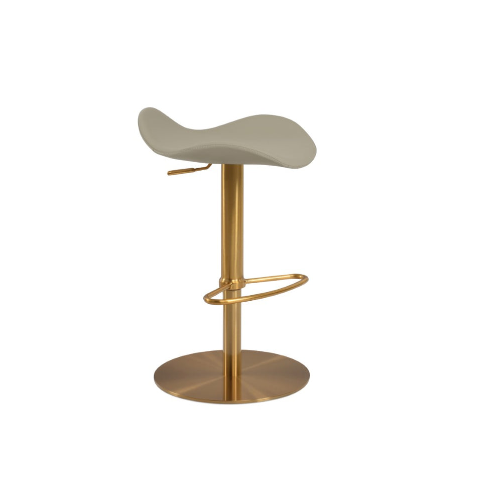 Soho Concept Falcon Piston Adjustable Barstools & Counterstools With Stylish Finishes, 5-year Guarantee, Ergonomic Design Black  Soho-concept-dining-chair-06822
