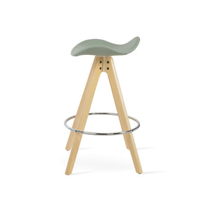 Soho Concept Falcon Pyramid Wood Swivel Barstools - Stylish Comfort With Italian Ppm & Camira Era Fabric, 10-year Guarantee Ash,Natural  Soho-concept-dining-chair-06838