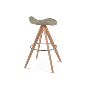 Soho Concept Falcon Pyramid Barstools & Counterstools - Stylish Wood Swivels With 5-year Guarantee & Comfort Natural  Soho-concept-dining-chair-06835