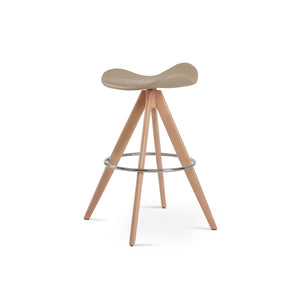 Soho Concept Falcon Pyramid Barstools & Counterstools - Stylish Wood Swivels With 5-year Guarantee & Comfort Natural  Soho-concept-dining-chair-08574