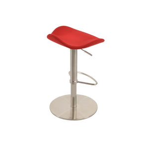 Soho Concept Falcon Piston Barstools & Counterstools - Adjustable Heights, Stylish Wool Fabric, 10-year Guarantee! Red  Soho-concept-dining-chair-08452
