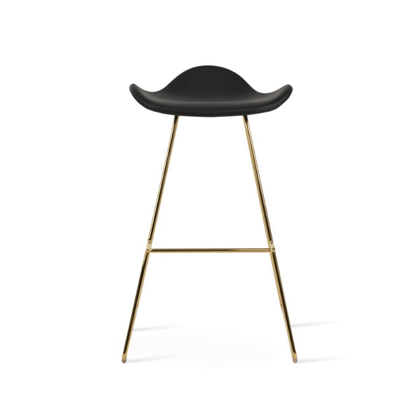 Soho Concept Cattelan Pr-wood Barstools With Wool Upholstery & Solid Wood Base – Stylish Comfort For Any Space Gold,Black  Soho-concept-dining-chair-08487