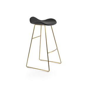 Soho Concept Cattelan Pr-wood Barstools With Wool Upholstery & Solid Wood Base – Stylish Comfort For Any Space Brass,Black  Soho-concept-dining-chair-08419