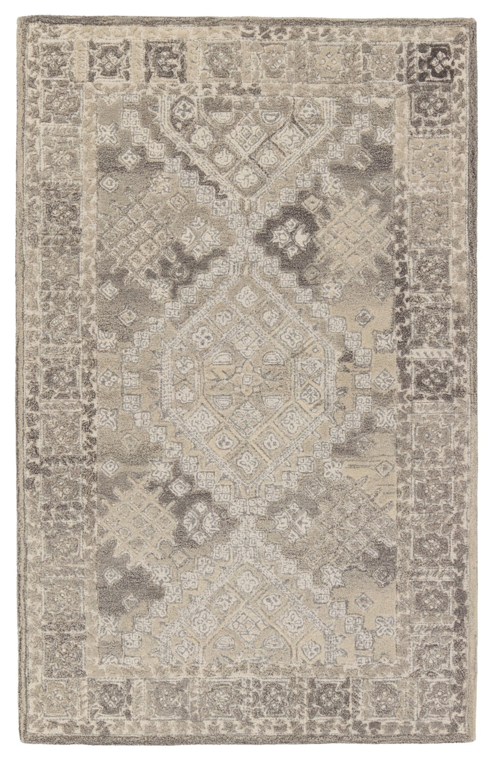 Jaipur Living Farryn Nesso Transitional Global Handmade Indoor Rug Gray 9'x12'