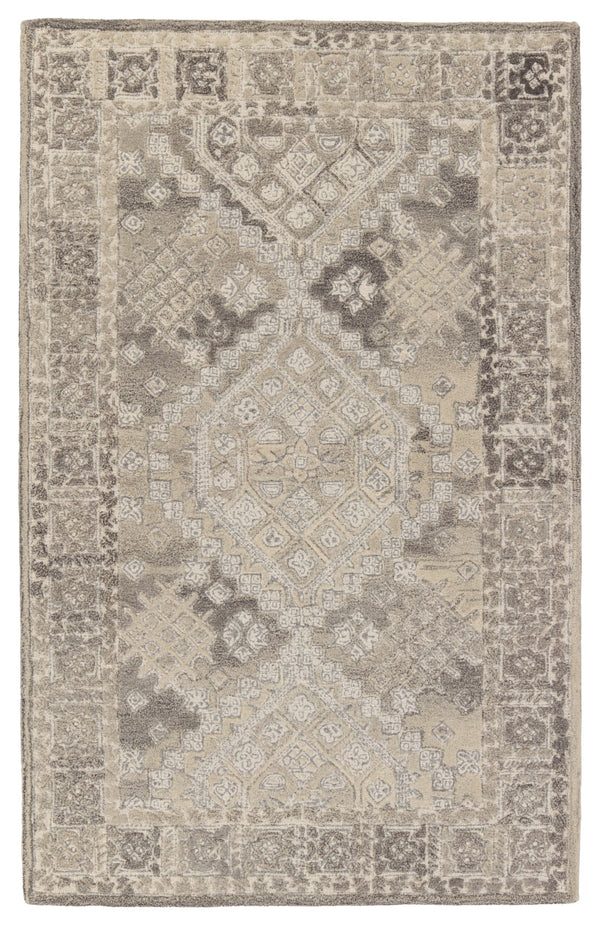 Jaipur Living Farryn Nesso Transitional Global Handmade Indoor Rug Gray 9'x12'