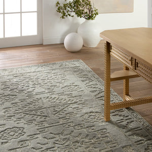 Jaipur Living Farryn Keller Transitional Global Handmade Indoor Rug Gray 9'x12'