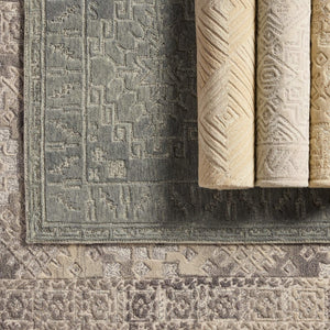 Jaipur Living Jaipur Living Ecco Hand Tufted Wool Rug Tribal Medallion Geometric for Rooms 9' x 12' RUG154628