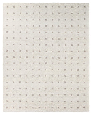 Jaipur Living Jaipur Hand-Tufted Wool Area Rug In Ivory And Tan — Low-Pile Contemporary Texture For Living Spaces 6'X9' RUG164895