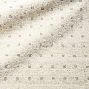Jaipur Living Jaipur Form & Weave Hand-Tufted Wool 18" Swatch — Low-Pile Ivory/Tan Sample, Durable Texture RSW105385