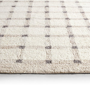 Jaipur Living Jaipur Hildie Hand-Tufted Wool Runner Rug 3'X9' — Low-Pile Ivory Tan Contemporary Texture Durable RUG164901