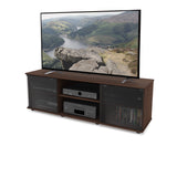 CorLiving Fiji Maple Wooden TV Stand, for TVs up to 75" Brown FB-2607