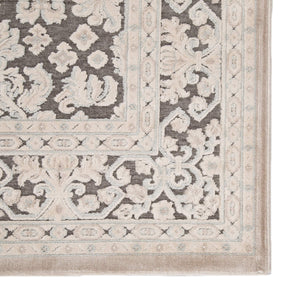 Jaipur Living Jaipur Living Damask High-low Pile Area Rug in Rayon Blend for Bedroom Decor RUG101568