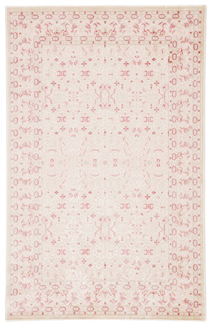 Jaipur Living Jaipur Living Ornate Damask Brocade Area Rug Ivory Blush High-low Pile Bedroom Accent RUG142067
