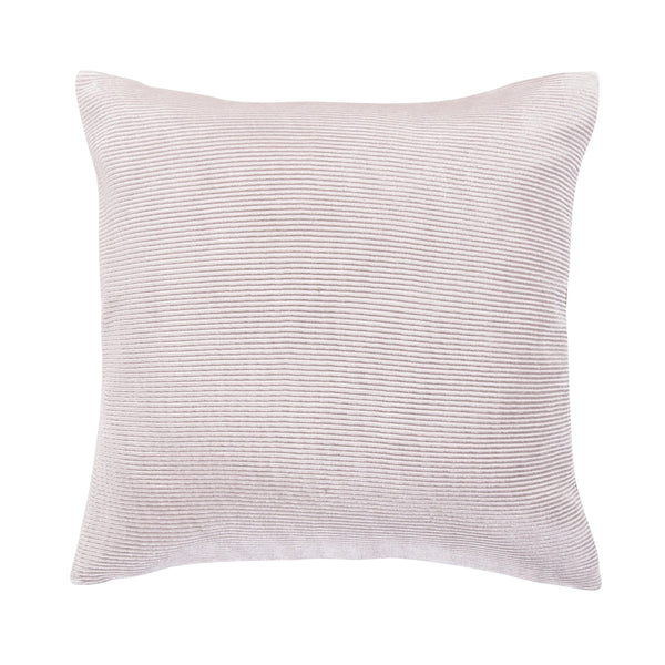 Hiend Accents Velvet Throw Pillow - Elevate Your Home Décor With Luxurious Texture And Elegant Channel Stitching Pink 100% Polyester Fb1826p4