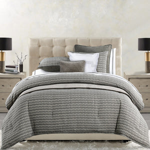 Hiend Accents Fenton Duvet Cover Set - Elegant 3-piece Bedding For A Cozy, Modern Rustic Bedroom Retreat Taupe,Gray,Cream Duvet Cover ,Face, 100% Polyester,Back, 100% Cotton. Pillow Sham ,100% Polyester. Fb1937ds-sk-oc