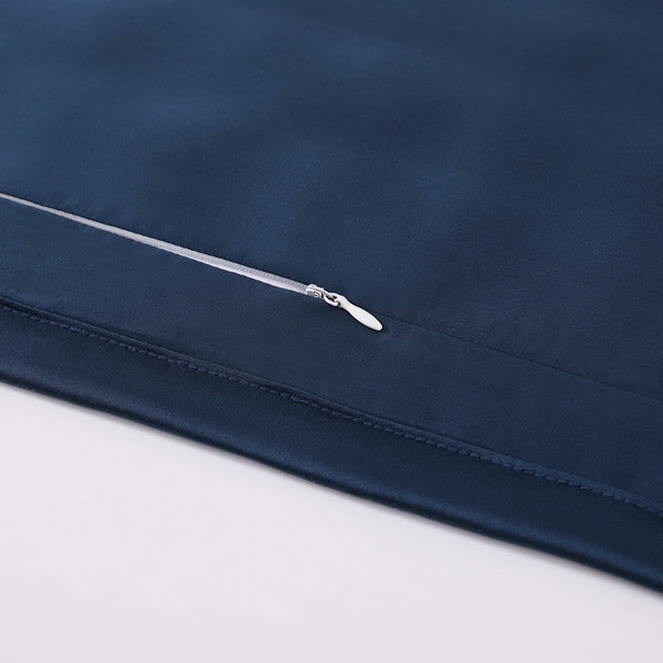 Hiend Accents Lyocell Quilt - Luxuriously Soft, Breathable, And Eco-friendly Bedding For Ultimate Comfort & Style Regal Blue Face, 100% Lyocell,Back, 100% Lyocell,Fill, 100% Polyester Fb2135-sq-rb