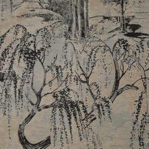 Hiend Accents Pastoral Jacquard Euro Sham - Luxurious Metallic Woven Design For Modern Bedroom Elegance Champagne Face And Back, 90% Polyester,10% Nylon Fb2137es-os-cn