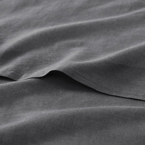 Hiend Accents Cotton Comfort Quilt Set - Luxurious 2-piece Collection For Cozy Bedrooms And Timeless Style Charcoal Face And Back, 100% Cotton,Fill, 70% Polyester,30% Cotton Fb2200-tw-cl