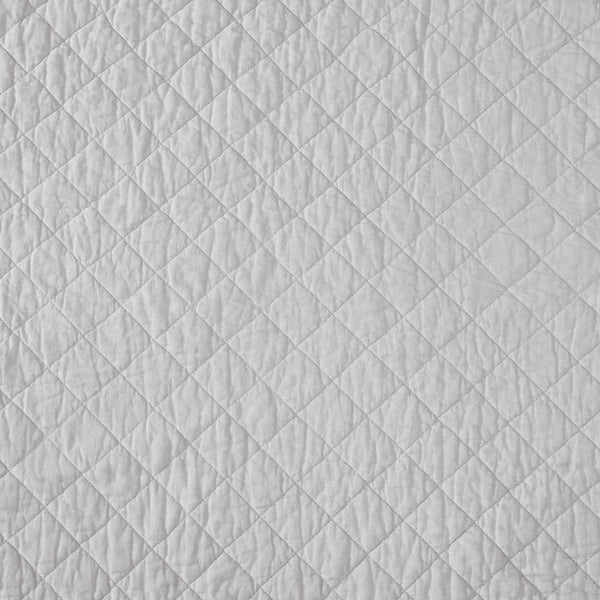 Hiend Accents Cotton Comfort Quilt Set - Luxurious 2-piece Collection For Cozy Bedrooms And Timeless Style Gray Face And Back, 100% Cotton,Fill, 70% Polyester,30% Cotton Fb2200-tw-gy