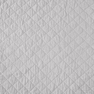 Hiend Accents Cotton Comfort Quilt Set - Luxurious 3-piece Bedding Ensemble For Year-round Cozy Elegance Gray Face And Back, 100% Cotton,Fill, 70% Polyester,30% Cotton Fb2200-kg-gy