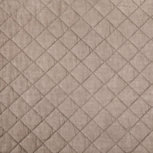 Hiend Accents Cotton Comfort Quilt Set - Luxurious 3-piece Bedding Ensemble For Year-round Cozy Elegance Mocha Face And Back, 100% Cotton,Fill, 70% Polyester,30% Cotton Fb2200-fq-mc