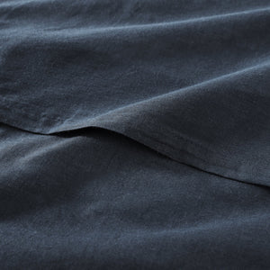 Hiend Accents Cotton Comfort Quilt Set - Luxurious 3-piece Bedding Ensemble For Year-round Cozy Elegance Navy Face And Back, 100% Cotton,Fill, 70% Polyester,30% Cotton Fb2200-fq-na