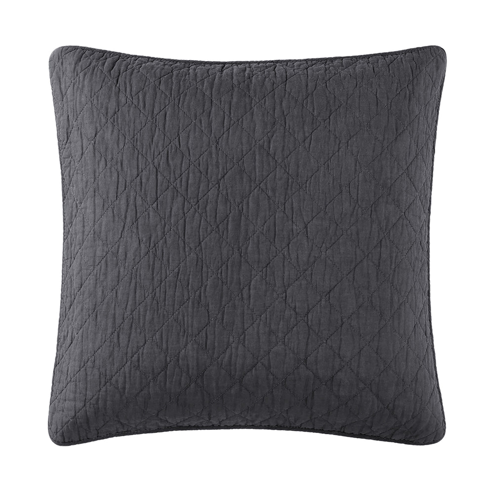 Hiend Accents Cotton Comfort Euro Sham - Luxurious 100% Cotton Gauze Decorative Pillow For Stylish Bedroom Decor Mocha Face And Back, 100% Cotton,Fill, 70% Polyester,30% Cotton Fb2200es-os-mc