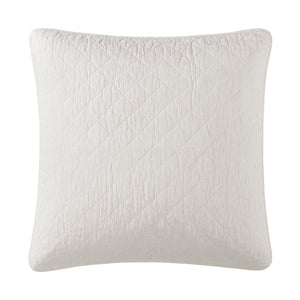 Hiend Accents Cotton Comfort Euro Sham - Luxurious 100% Cotton Gauze Decorative Pillow For Stylish Bedroom Decor White Face And Back, 100% Cotton,Fill, 70% Polyester,30% Cotton Fb2200es-os-wh