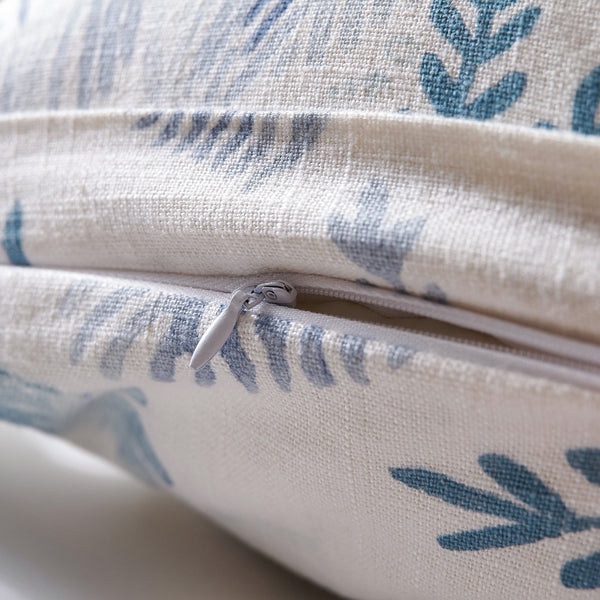 Hiend Accents Oceania Euro Sham - Elegant Coastal-inspired Bedding Accent For A Serene And Stylish Bedroom Retreat Blue 70% Viscose,30% Linen Fb2248es-os-bl